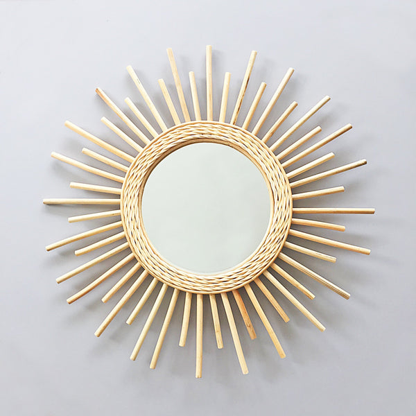The Roaming Chair mirror Rattan Wall Mirror 60 cm - Sandra