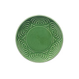 Japanese Ceramic Dinner Plate Green 18cm