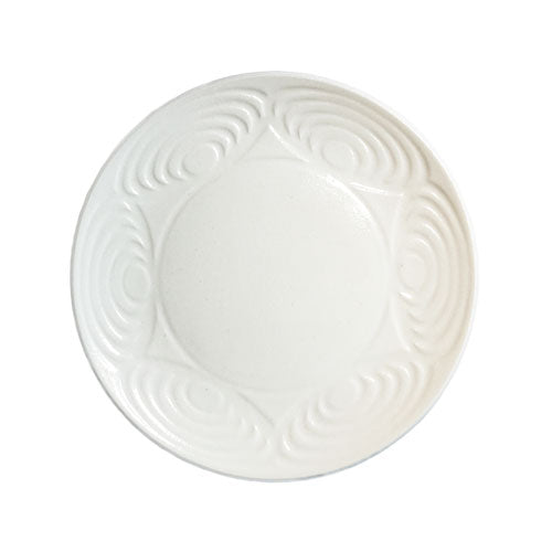 Japanese Dinner Plate White 24cm