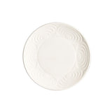 Japanese Ceramic Dinner Plate White 18cm