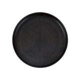 Japanese wooden plate black