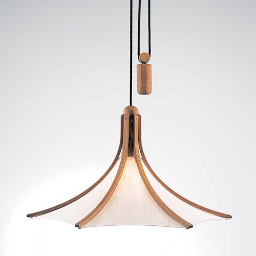 Rise and fall light adjustable pendant light