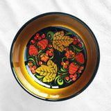 The Roaming Chair bowl Lacquered Bowl 14x5cm - Hand Painted Khokhloma