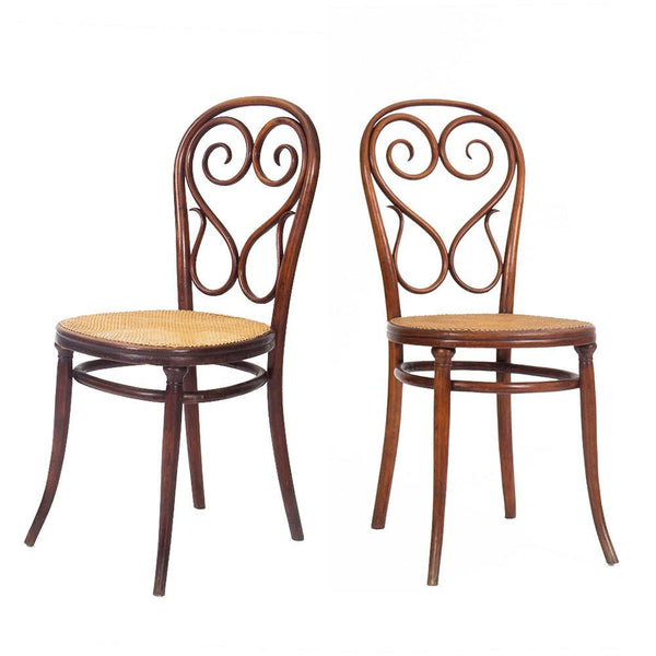 The Roaming Chair Chairs Rare Pair of Thonet Chairs 1890s