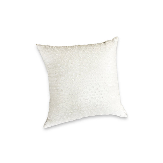 The Roaming Chair cushion Metallic Cushion White Moucharabia 44x44cm