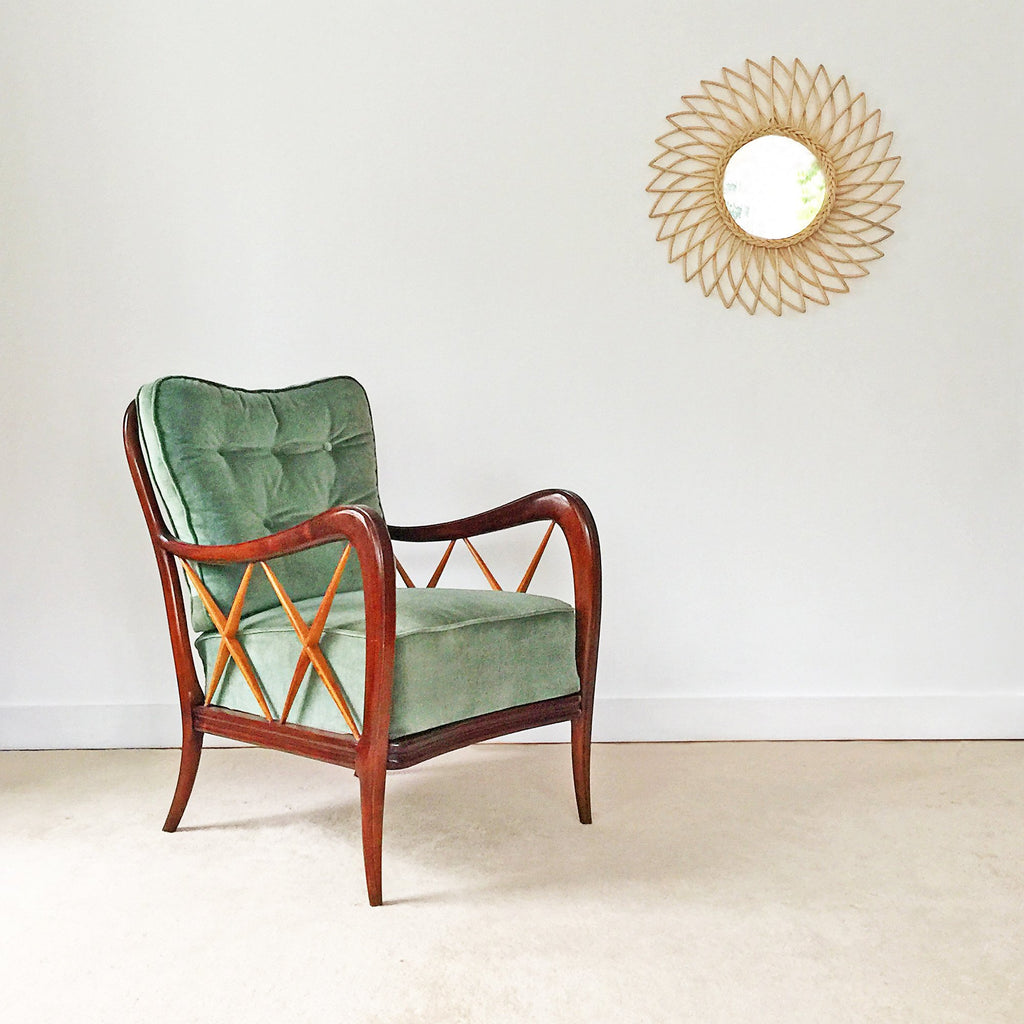 Rattan Wall Mirror 60 cm - Angie – The Roaming Chair