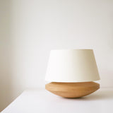 The Roaming Chair Table Lamp Table Lamp Oak & White Linen