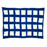 Shibori Throw 145 x 200 cm 100% Wool & Cashmere - Squares
