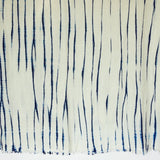 The Roaming Chair Throw Shibori Tie Dye Throw 145 x 200cm 100% Wool & Cashmere - White